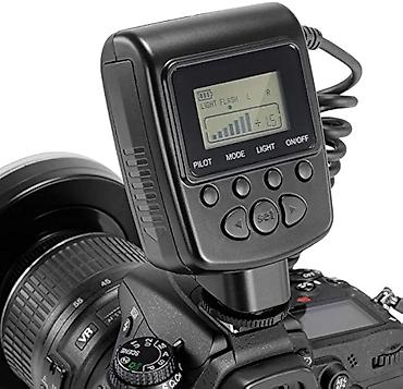 LED ring blic za DSLR fotoaparate - Kontrolna jedinica sa LCD ekranom