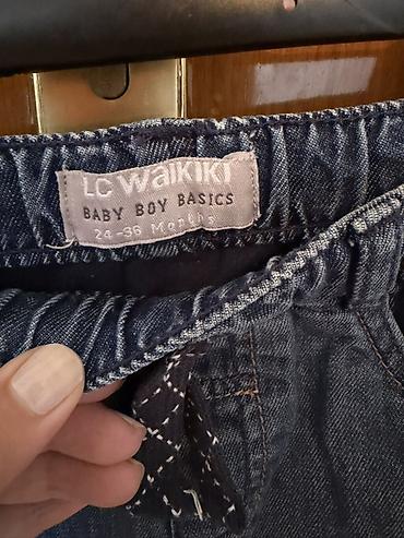 Cins şalvar: LC Waikiki Baby Boy Basics cins şalvar - Model: körpə oğlan üçün cins — 2