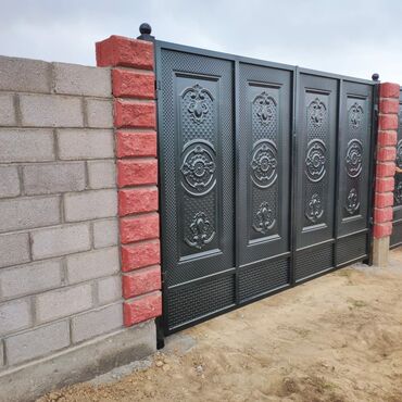 Распашные ворота: Ворота, откатные, распашные, отличного качества, металл Россия — 25