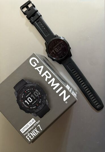 часы айфон цена бишкек: Приветствую! Продам премиальные часы Garmin Fenix 7 (Sapphire Solar)