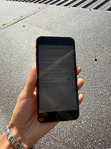iphone 11 ekran sekilleri: IPhone 8 Plus, 64 GB, Qırmızı, Barmaq izi — 3