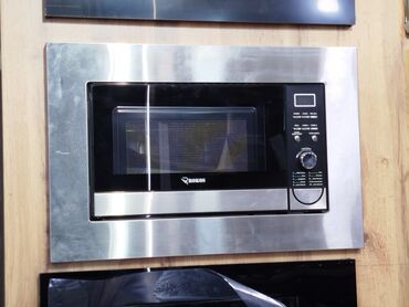 kabab sekilleri: Mikrodalğalı soba Quraşdırılan, Qril ilə, rəng - Gümüşü