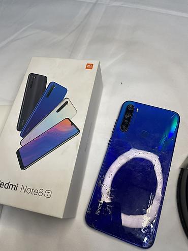 Redmi: Redmi, Redmi Note 8, Б/у, 64 ГБ, цвет - Голубой at lalafo.kg — 1 Redmi: Redmi, Redmi Note 8, Б/у, 64 ГБ, цвет - Голубой — 1