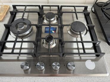 купить электроплиту с духовкой бу: Midea, Газ, Механикалык, Камтылган, Толук төлөө
