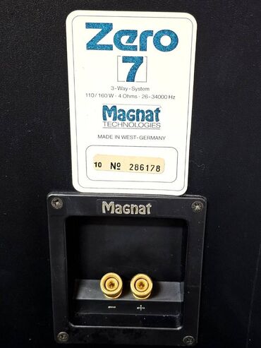Zvučnici i stereo sistemi: Magnat Zero 7 Odlično očuvani, kao novi zvučnici vrhunskog zvuka i — 9