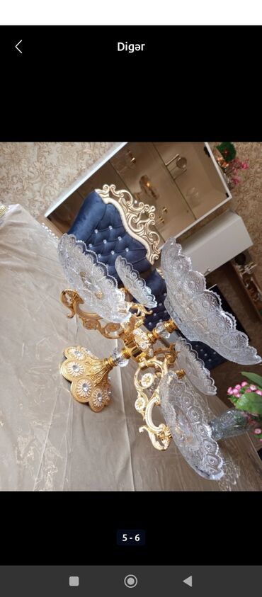 Çilçıraqlar: Çılçıraq, 7 lampa, Metal