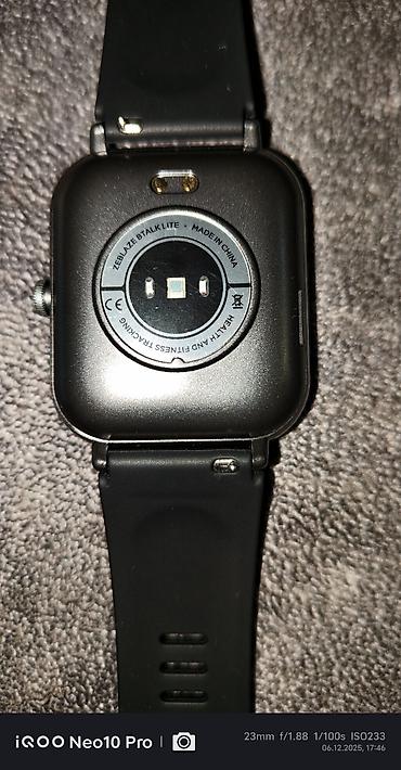 xiaomi adapter 67w: Yeni, Smart saat, Zeblaze, Sensor ekran, rəng - Qara — 3