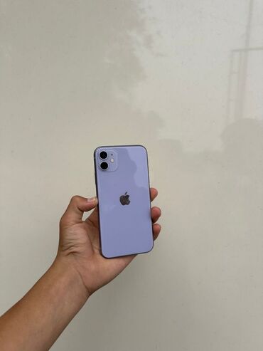 бэушный айфон 11: IPhone 11, Колдонулган, 64 ГБ, Каптама, 100 %