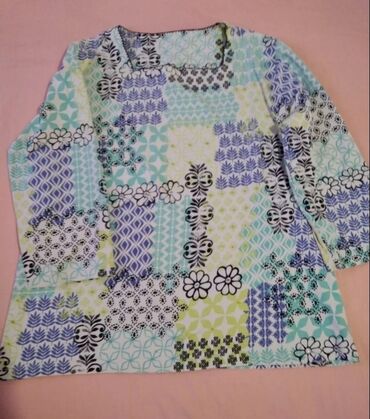 čipkasta bluza: 2XL (EU 44), color - Multicolored