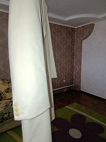 кожанная куртка с мехом: Пальто, Классика, Осень-весна, По колено, Однобортная модель, L — 4