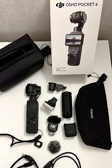 DJI Osmo Pocket 4 — компактная карманная камера со встроенным 3‑осевым