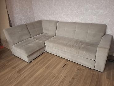 Divanlar: Künc divan, İşlənmiş, Açılan, Bazasız, Parça, Çatdırılma yoxdur — 1