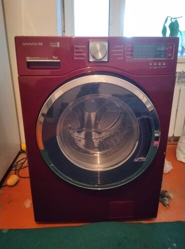 продаю стиральная машин б у: Стиральная машина Daewoo, Б/у, Автомат, До 9 кг, Полноразмерная