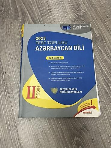 Testlər: Azərbaycan dili Testlər 8-ci sinif, M.B. Namazov, DİM, 1-ci hissə, 2023 il — 7