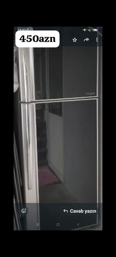 Digər məişət texnikası: Soyuducu 450m unvan Bineqedi kod9296. SAMİRƏ (yalnız vap çatda yazın