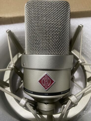 Студийные микрофоны: Студийный микрофон NEUMANN 103 реплика Комплект: Микрофон Паук