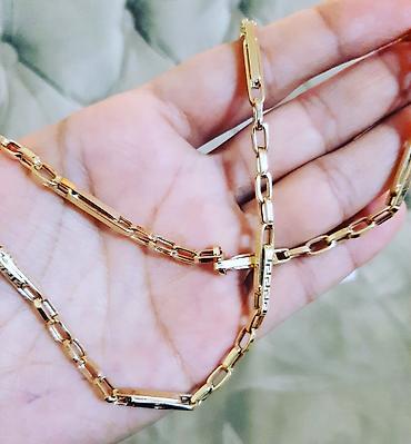 versace boyunbagi: Boyunbağı, Versace, Sarı qızıl, 585 Əyar, 9400 g — 3