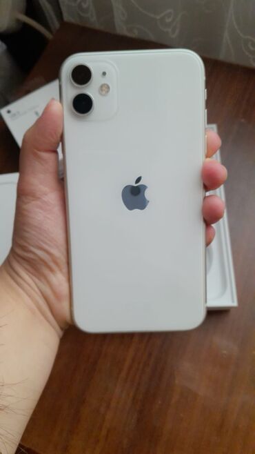 ayfon 11 128: IPhone 11, 128 GB, Ağ, Zəmanət, Face ID, Sənədlərlə