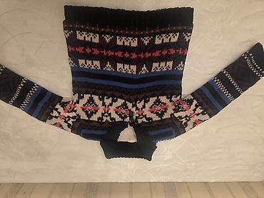 triko dest: Uşaq üçün isti toxunma sviter - Model: yarımboğaz, iki düyməli qapama — 1
