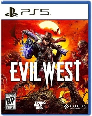 Oyun diskləri və kartricləri: Ps5 evil West
