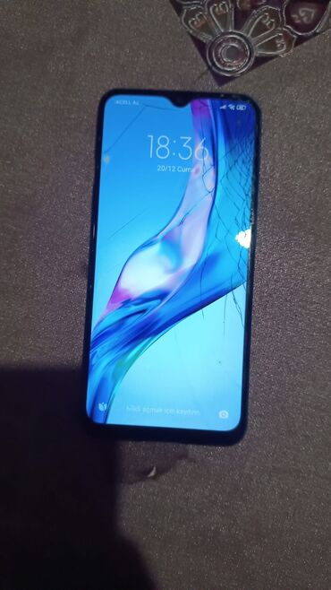 Xiaomi: Xiaomi Redmi 9, 64 GB, rəng - Mavi, 
 Sensor, Barmaq izi, İki sim kartlı