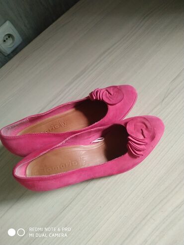 обувь жен: Туфли 38, цвет - Розовый