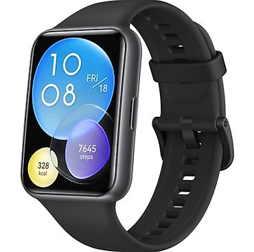 Наручные часы: Ağıllı qolbaq/smart saat – düzbucaqlı böyük ekranlı model, silikon — 1