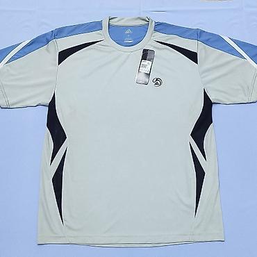 Футболки: Мужская футболка, 7XL, 5XL, S, Adidas, Новый, цвет - Белый, Платная доставка — 5