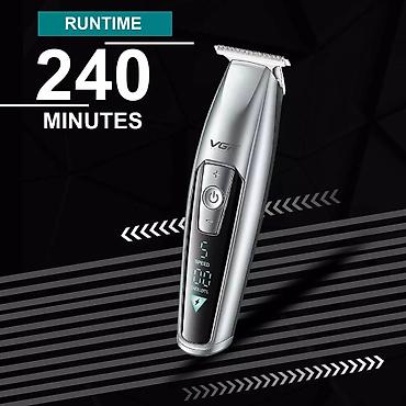 sns makinesi: Professional Trimmer VGR 970 - 4 Sürətli - 6550RPM / 2000MAH - 240 — 3