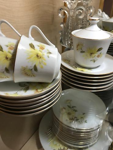 Qab-qacaq və mətbəx ləvazimatları: Çay dəsti, Farfor, 12 nəfərlik, Yaponiya — 4