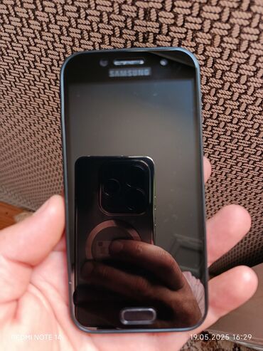 Samsung: Samsung Galaxy A3 2017, 16 GB, rəng - Mavi, Sensor