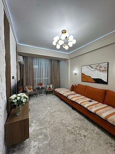 rent flat: 3 комнаты, 82 м², Кок-Жар мкр Элитка, 11 этаж, Свежий ремонт — 5
