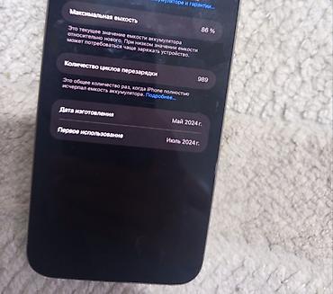 iphon 16 pro: IPhone 15 Pro Max, Б/у, 256 ГБ, Space Gray, 86 % — 2