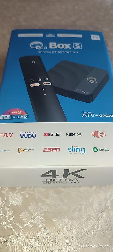 Smart TV bokslar: Yeni Smart TV boks TV box 8 GB / 128 GB, Ünvandan götürmə, Ödənişli çatdırılma — 1