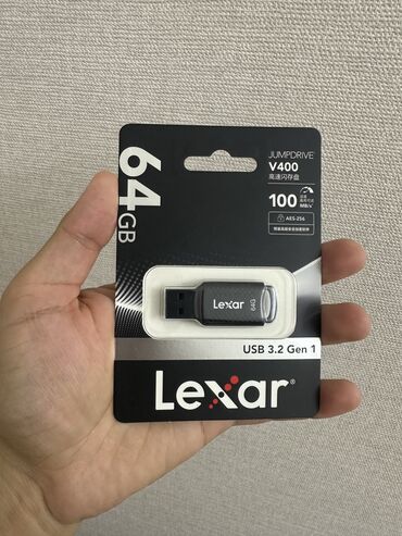 USB флешки: Флешка USB 3.2 Gen 1 Lexar 64gb. Новая! Есть в наличии 2шт. Скорость
