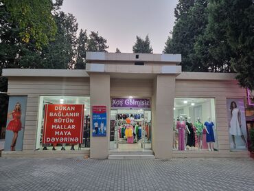 konteynerdən mağaza v Azərbaycan | Konteynerlər: Aaaf parkın mərkəzində təmirli geyim mağazası icarəyə verilir