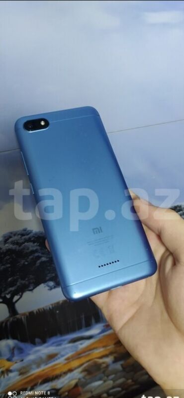 xiaomi qin 2 qiymeti: Xiaomi Redmi 6A, 16 GB, rəng - Göy