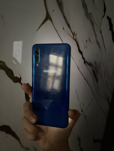 samsung s9 цена в бишкеке бу: Samsung Galaxy A50, 128 ГБ, цвет - Синий, Сенсорный, Отпечаток пальца, Беспроводная зарядка