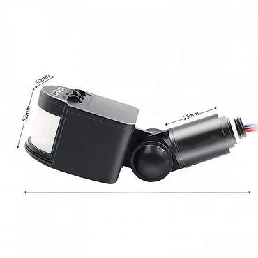 Rasveta: LED senzor pokreta Podesiv 110V 220V Automatski infracrveni. LED — 4