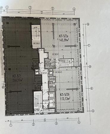 в асанбае: Продажа офисов 246 м², Без ремонта, Многоэтажное здание, 2 этаж — 2
