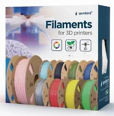Druga oprema za računare i laptopove: PLA filament za 3D štampače – 1,75 mm, kotur 1 kg Opis: - Materijal — 20