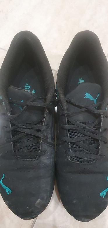 reebok 42: Мужские кроссовки, 41, Puma, Б/у, цвет - Черный, Самовывоз — 3