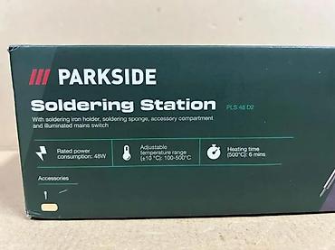 Ostali električni alati: PARKSIDE stanica za lemljenje – komplet - Električna stanica za — 10