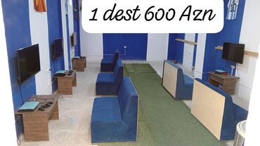 Restoran mebeli: Aynur92👑kod2010 Qiymet *3000 Azn* (umumi) 1 dest *600 Azn* 5-ədəd