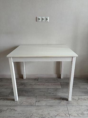 Компьютерные столы: Писменные столы IKEA ÖLMSTAD из массива сосны Продаются деревянные — 3