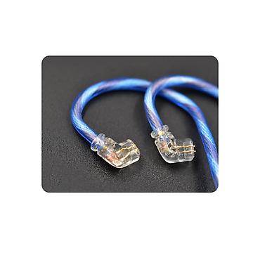 rush wave: Кабель KZ 90-10 2 pin 0.75 mm (QDC) для апгрейда наушников Кабель — 3