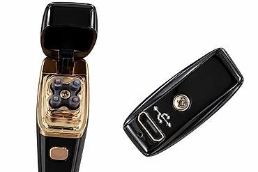 volta vs 1: Nissan loqolu USB elektrik alışqanı — qara, qutuda USB vasitəsilə — 2
