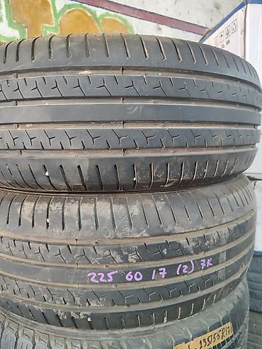 down pipe: Шины 225 / 60 / R 17, Лето, Б/у, Комплект, Легковые, Япония, Yokohama — 1