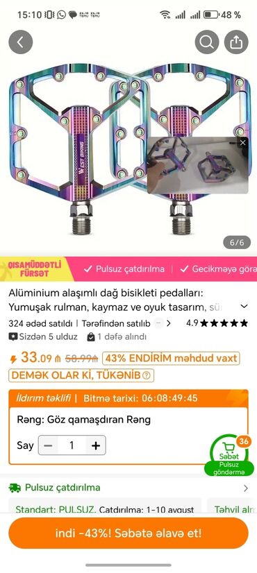 şirvan pul: Pulsuz çatdırılma imkanı ilə təqdim olunan yüngül qara dağ velosipedi