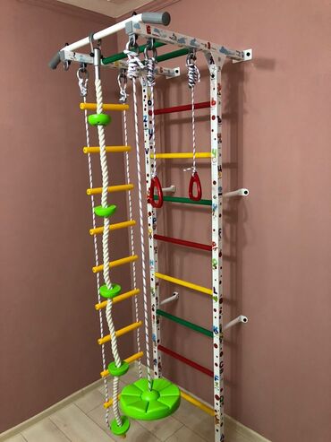 Шведские стенки: Шведские стенки для детей!! Наши турники выдерживают до 120кг,можно — 7